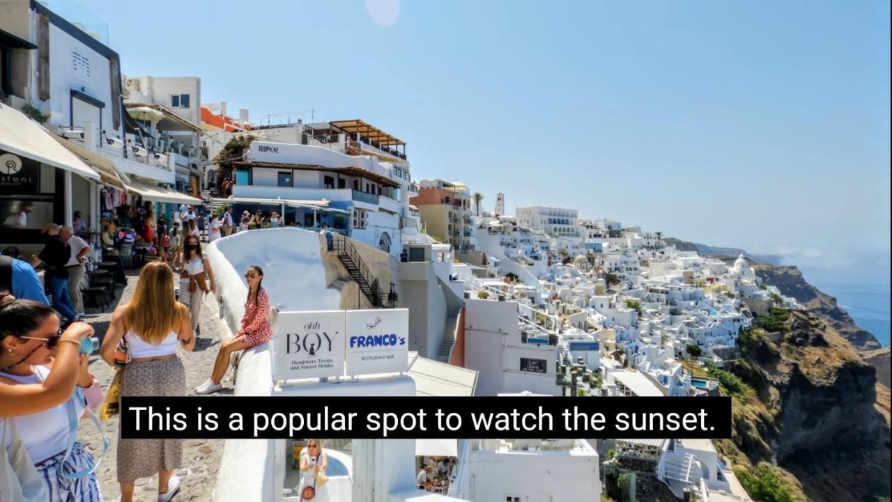 Santorini Pleasure Studios Fira  Exteriér fotografie
